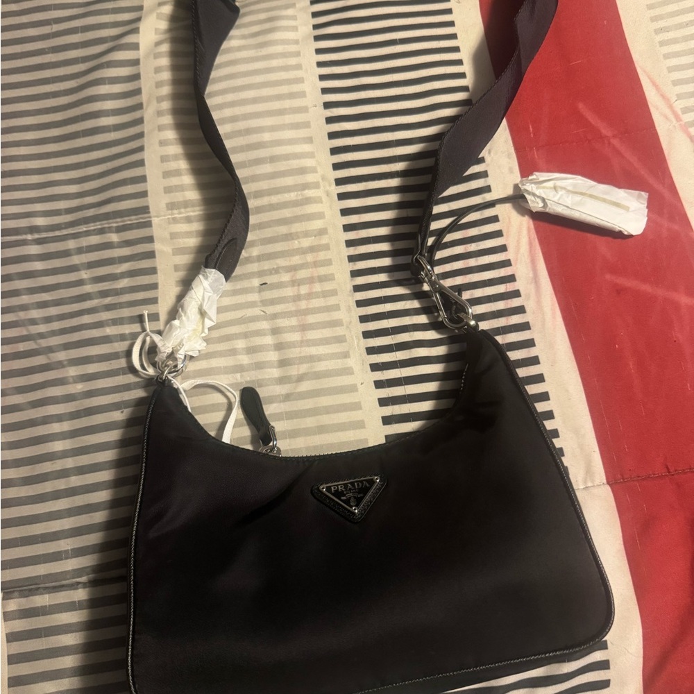 Prada Cream Drawstring Bag - Picture 2 of 7